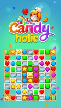 Candy holic : Sweet Puzzle Master Screen Shot 5