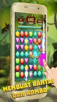 Aztec Pyramid - Jewels Link Match 3 Screen Shot 3