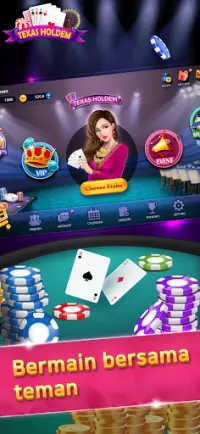 Texas Poker - Holdem Nesia Screen Shot 0