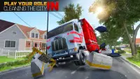 Garbage Truck Games Offline Screen Shot 3
