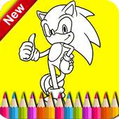 Coloring Book for sonic
