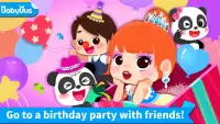 Little panda's birthday party Screen Shot 0