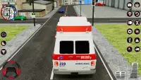 US Emergency Ambulance Sim 3d Screen Shot 4