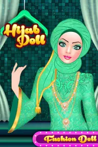 Hijab Doll Fashion Salon Dress Screen Shot 0