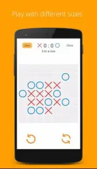Games for 2 players Tic Tac Toe Screen Shot 2