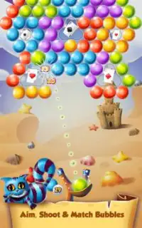 Bubble pop - Alice in Wonderland Screen Shot 6