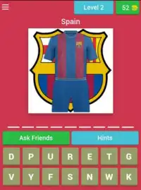Guess Football Club Quiz Logo Shirt Screen Shot 11