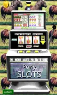 3D Pony Slots - Free Screen Shot 0