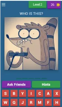 REGULAR SHOW QUIZ Screen Shot 2