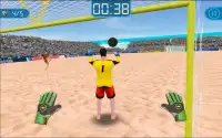 Soccer Goalkeeper - Beach Coast Goalie Screen Shot 4