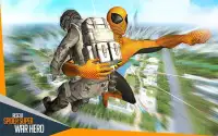 Rescue Spider Super War Hero - Flying Superhero Screen Shot 1