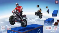 Dirt Bike Roof Top Racing Motocross ATV race games Screen Shot 2