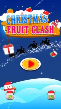 Christmas Fruit Clash Screen Shot 2