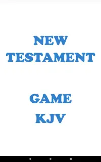 New Testament Verses Memorization Game-KJV Offline Screen Shot 8
