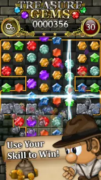 Treasure Gems - Match 3 Puzzle Screen Shot 5