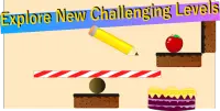 Cake King - Physics Puzzles Screen Shot 1