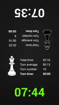 Chess Clock Screen Shot 2