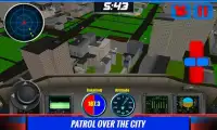 911 الشرطة الهليكوبتر سيم 3D Screen Shot 3
