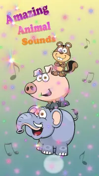 Детский телефон - мелодии и звуки животных Screen Shot 1