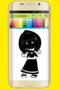 Coloring book for Masha Screen Shot 1