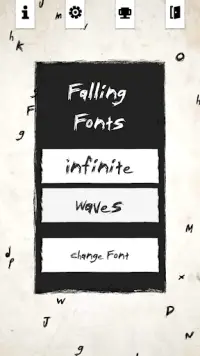 Falling Fonts Screen Shot 6