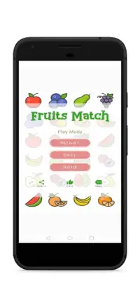 Fruits Match, Memory Game, Image Matching Screen Shot 0