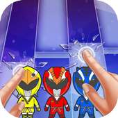 Power Rangers Piano Tiles