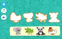 Baby Animals Puzzle for Kids Screen Shot 2