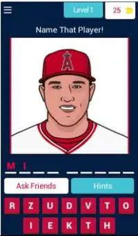 Name That MLB Player Quiz Screen Shot 0