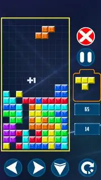 Retro Tetris Classic Screen Shot 3