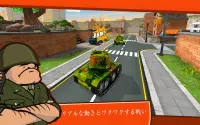 戦争兵器 - 無料3D戦車ゲーム - Toon Wars (Tank Battles) Screen Shot 1