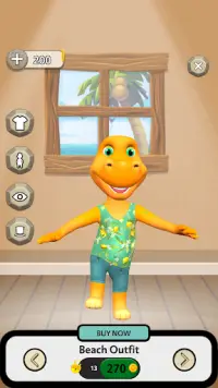 My Talking Dinosaur Ross Screen Shot 1