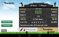 ThrowMotion Cricket Tablet App Screen Shot 1