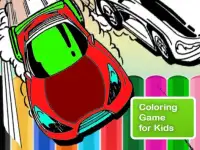 Coloring for Hot Racing Wheels Screen Shot 1