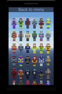 Heroes Skins for Minecraft Screen Shot 0