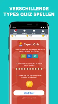 QuizzClub: Quiz en Trivia spel Screen Shot 4