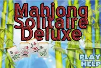 Mahjong Solitaire Deluxe Screen Shot 0