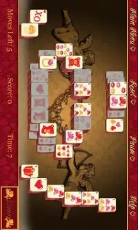 Mahjong Valentines Screen Shot 1
