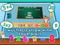 Jeux Quiz Multiplication Math Screen Shot 4