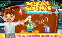 School Science Experiments - Learn with Fun Game Screen Shot 0