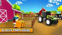 Traktor Tanah pertanian Simulator Kerajinan panen Screen Shot 4