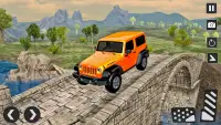 Offroad Hill Jeep Driving Game Screen Shot 1