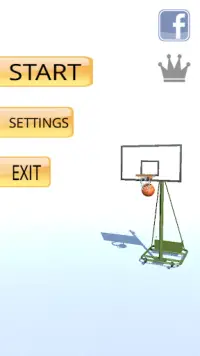 Basketball game shooting hoops Screen Shot 5
