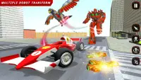 Formula Car Robot Game : Eagle Robot Car Screen Shot 0