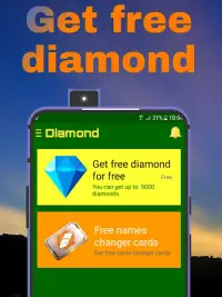 Diamonds mod for free ╤ fire 2021 Screen Shot 0