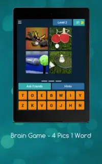 Brain Game - 4 Pics 1 Word Screen Shot 9