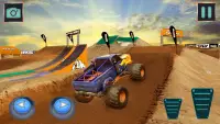 Monster Truck Stunts Racing: внедорожник Screen Shot 0