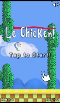 Le Chicken - Tap Game Screen Shot 0