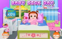 Kids Games: Baby Sick Day Screen Shot 4