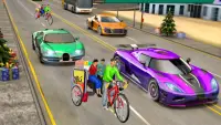 Modern Tuk Tuk Auto Cycle: Free Driving Games Screen Shot 3